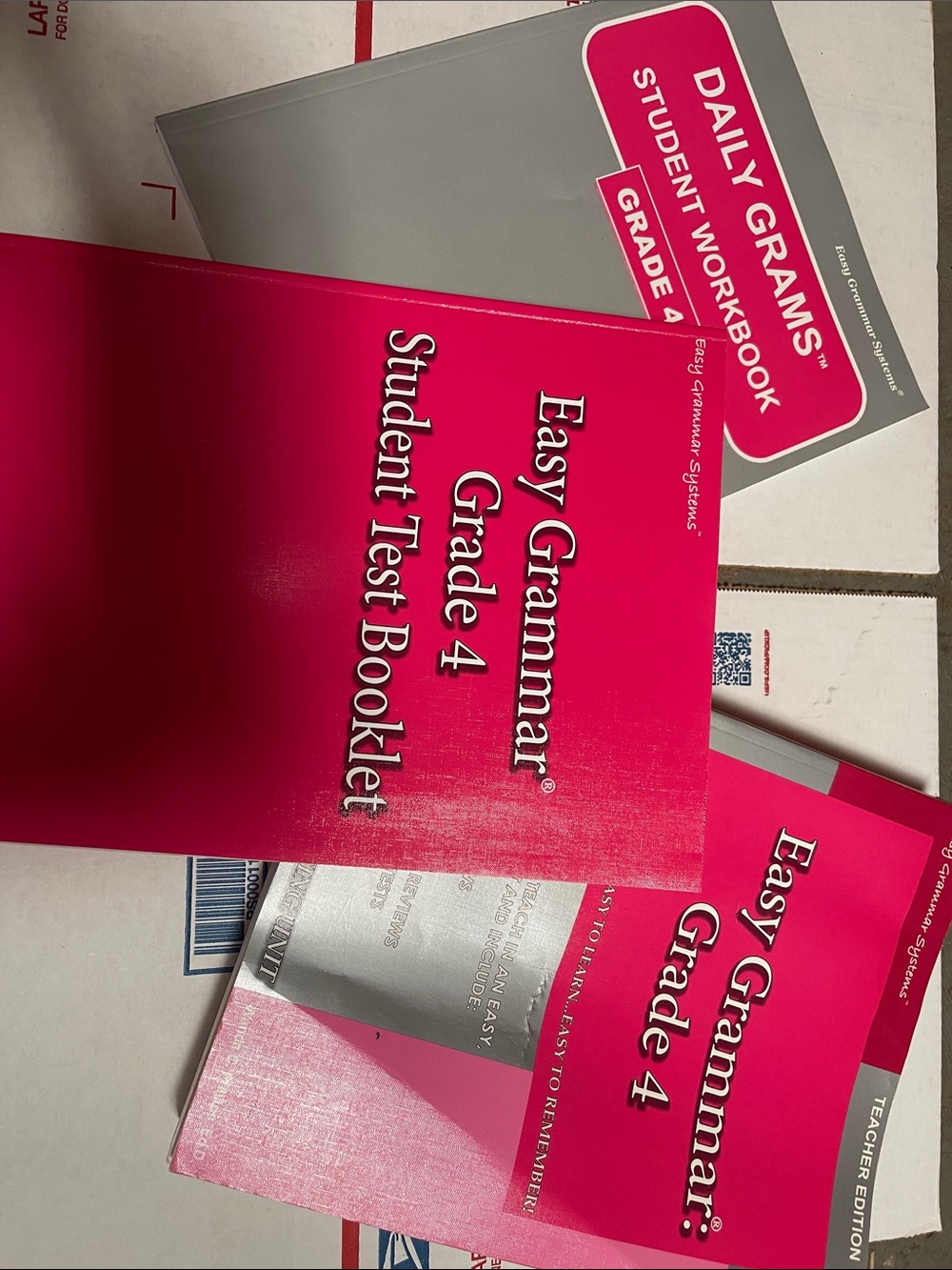 Grade 4 Student Test Booklet - Hot Pink